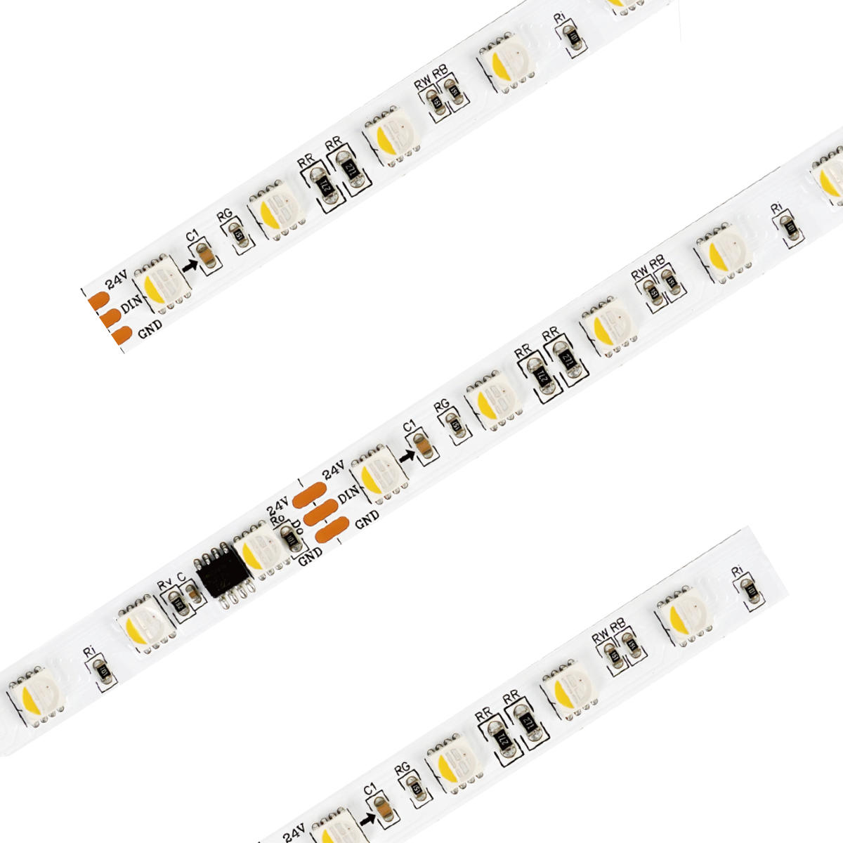 FL-F5050RGBW30-WF0-5M-12/24-K010-SPI